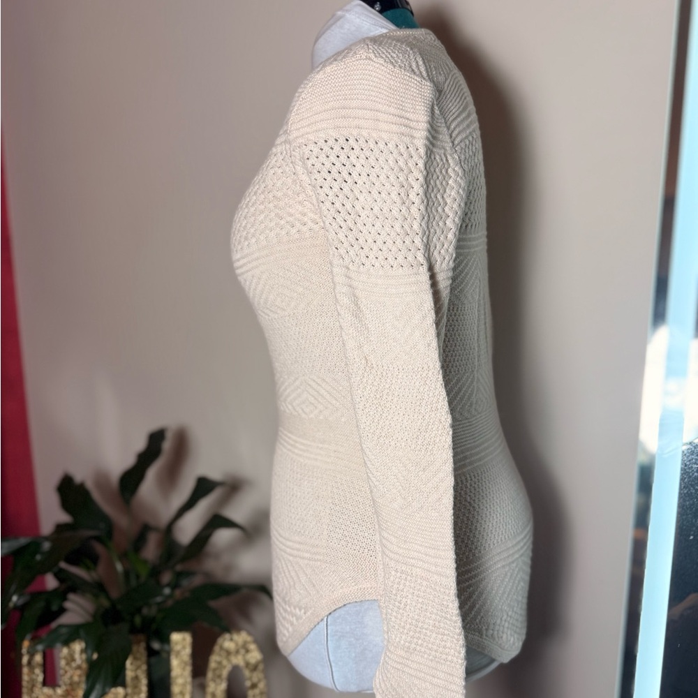 Cream Tunic Weekend Sweater - Picture 3 of 4